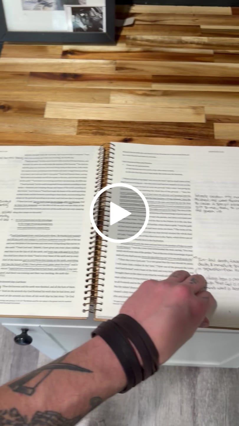 Customer video review of Spiral Bible™ - ESV - Old Testament - History