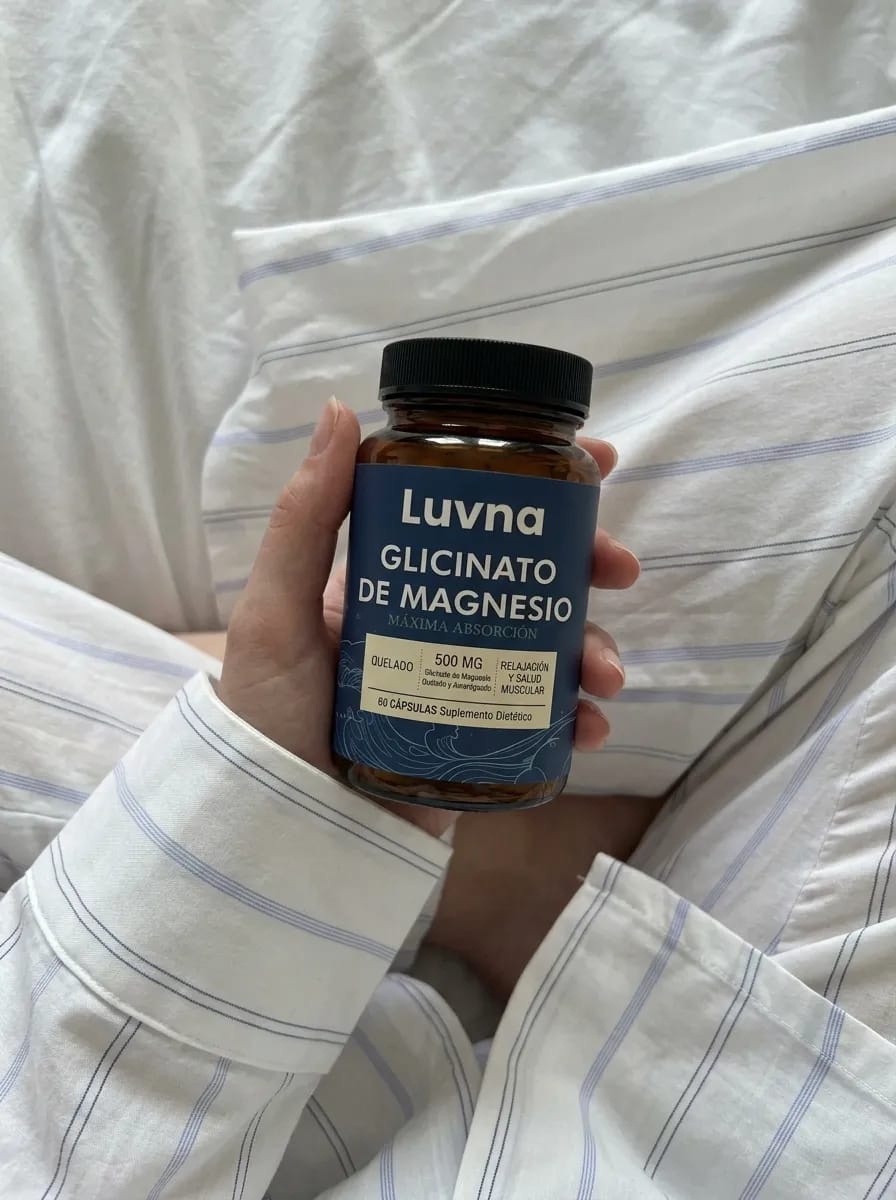 Customer photo review of Luvna™ Modo Avión | Glicinato de Magnesio