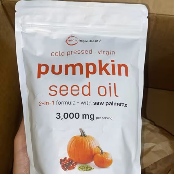 Customer photo review of Nuvrela™ Hair Growth Formula (Pumpkin Seed Oil + Saw Palmetto)