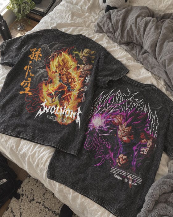 Customer photo review of Dragon Ball | Goku SSJ1 Oversized Heavyweight Washed Tee