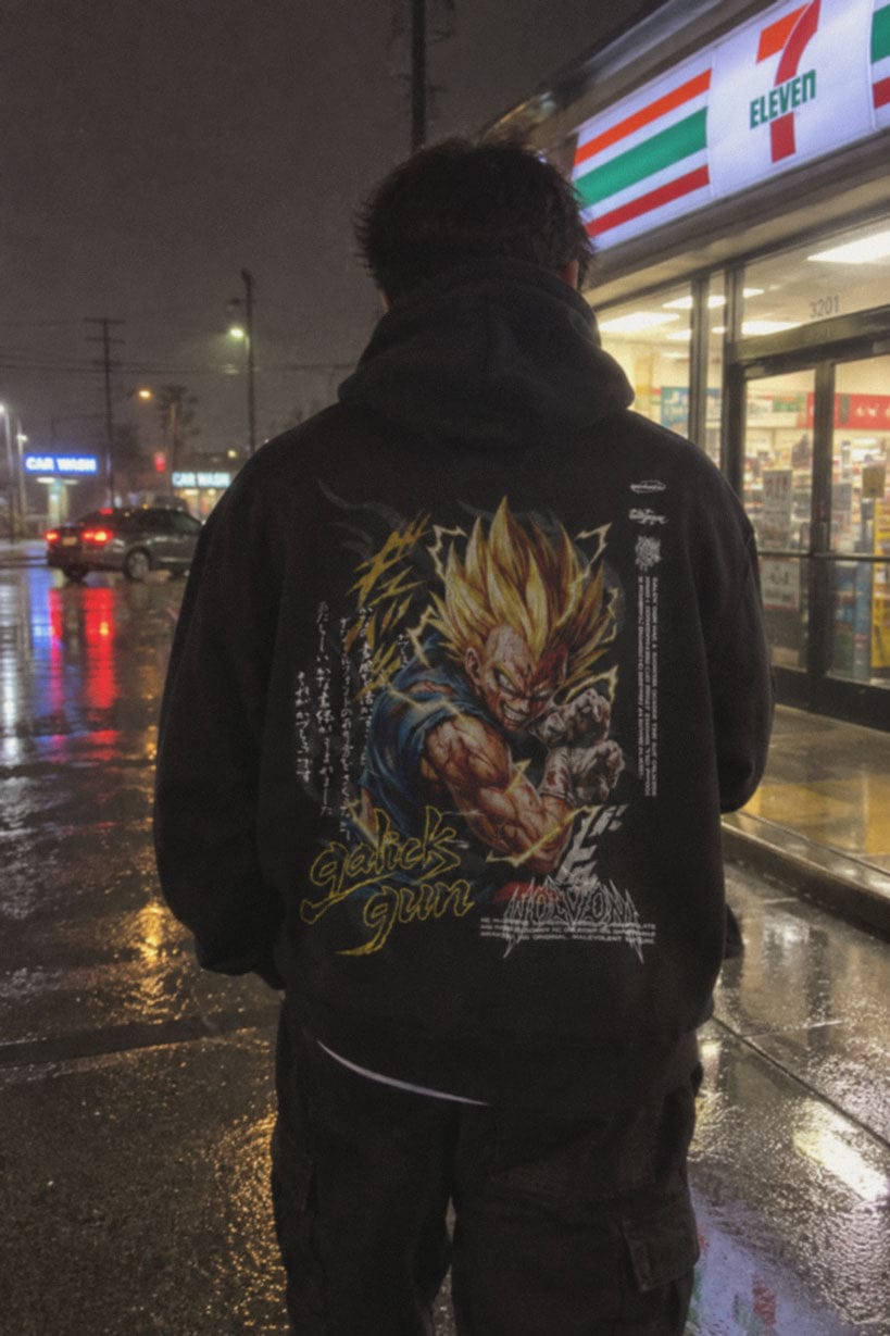 Customer photo review of Dragon Ball | Vegeta Galick Gun Hoodie