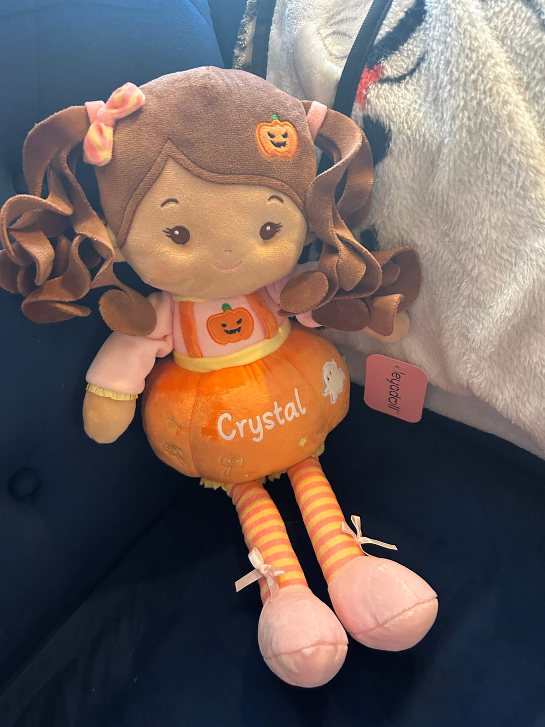 Customer photo review of Personalized Pumpkin Treena - Halloween Special