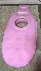 Customer photo review of Inflatable Maternity Mattress Lying Pad Sleeping Pillow Inflatable Mattress Surface Flocking Inflatable Lying Pad