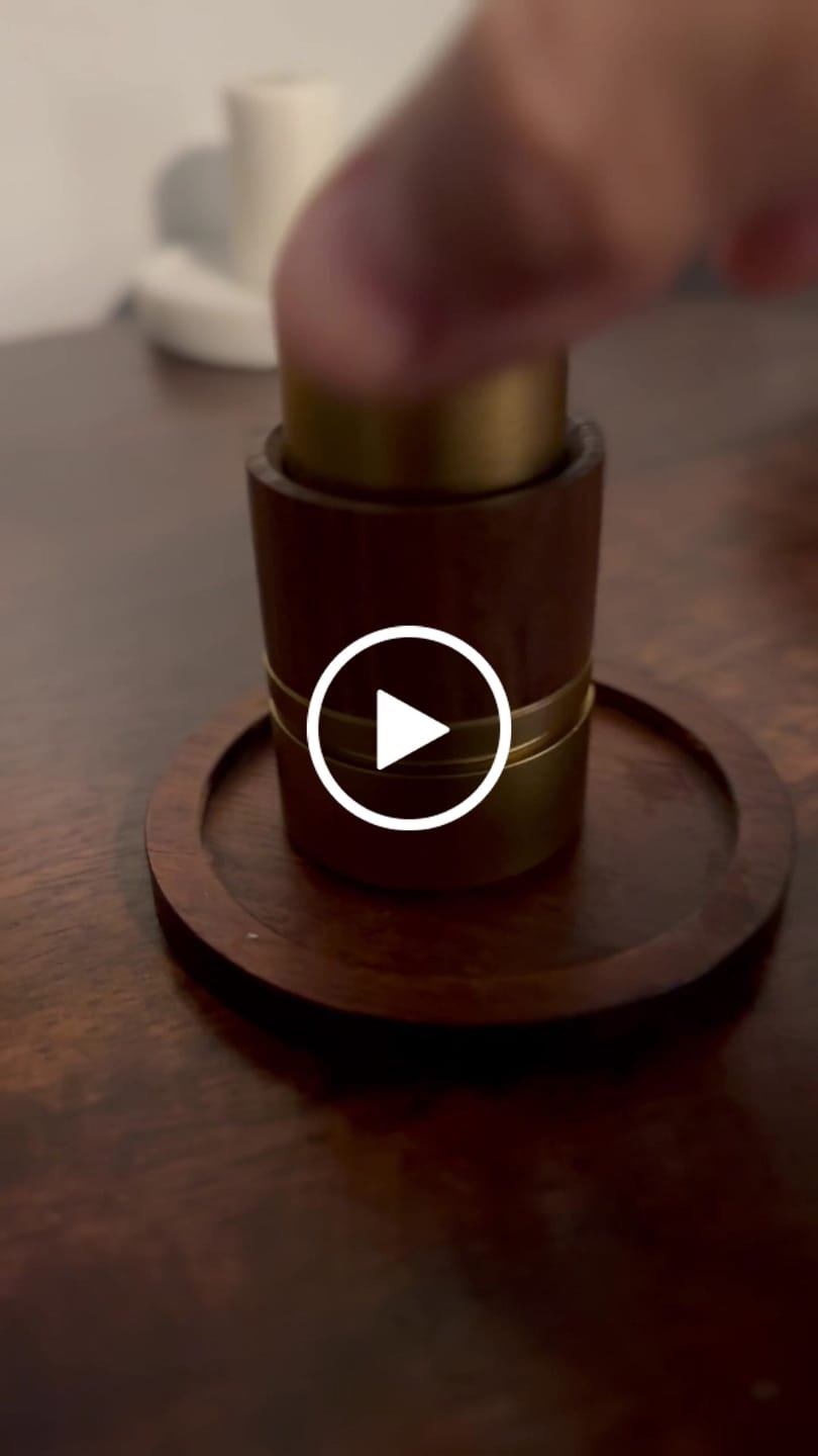 Customer video review of Mortar & Pestle Grinder
