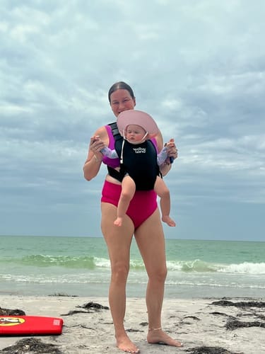Customer photo review of WaterLand Baby Carrier
