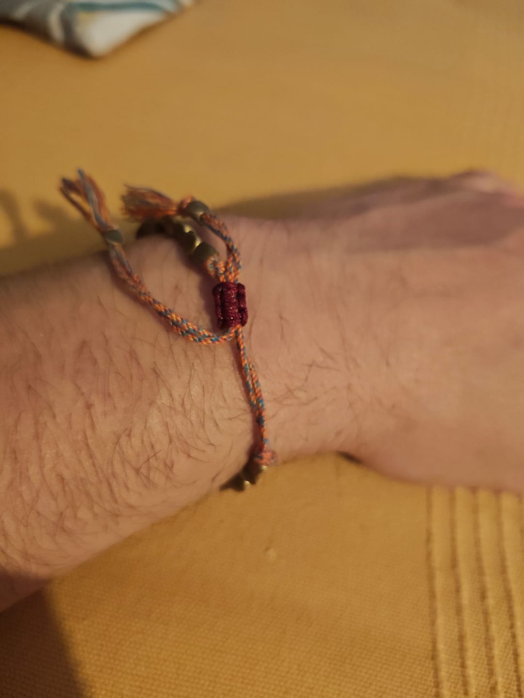 Customer photo review of Buddha Stones, tibetische Kupferperlen, heilendes Glücksarmband