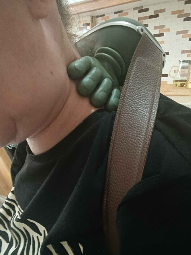 Customer photo review of Konforiva Bionic Touch Isıtmalı Masaj Aleti
