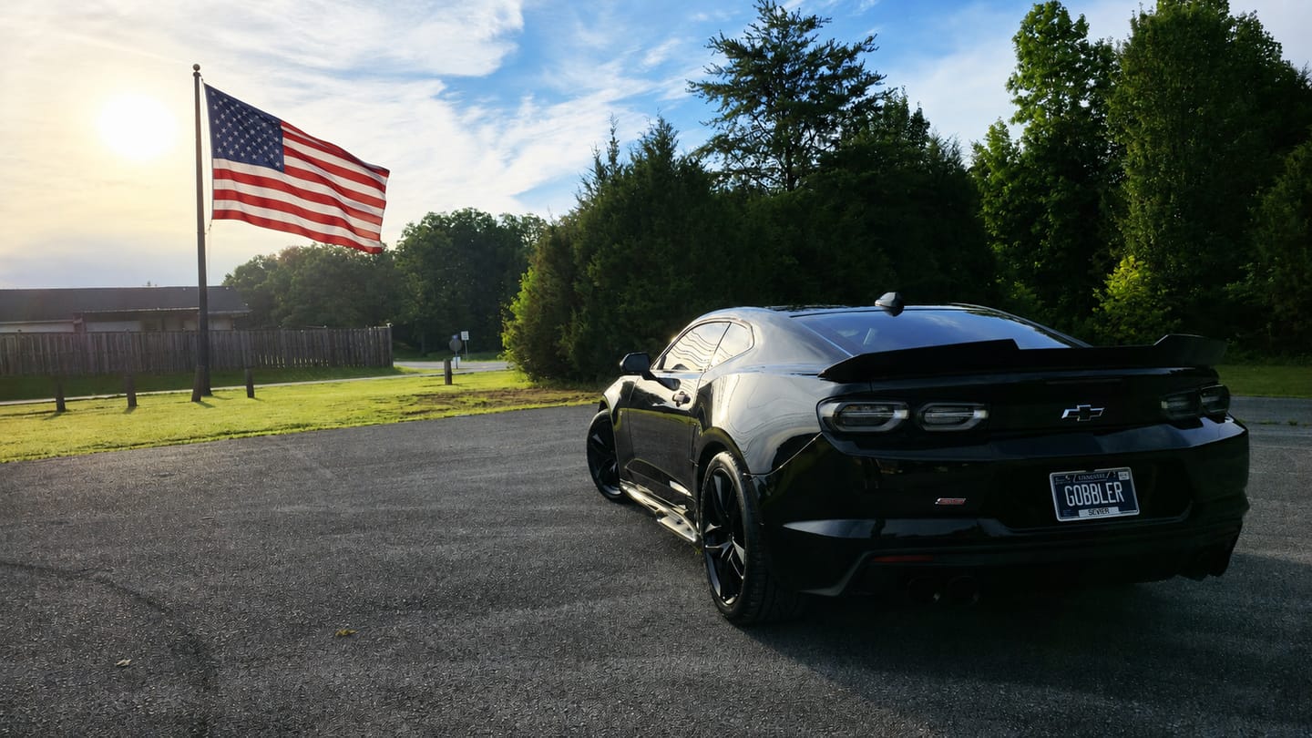 Customer photo review of 2019-24 Camaro Track Package Rear Spoiler
