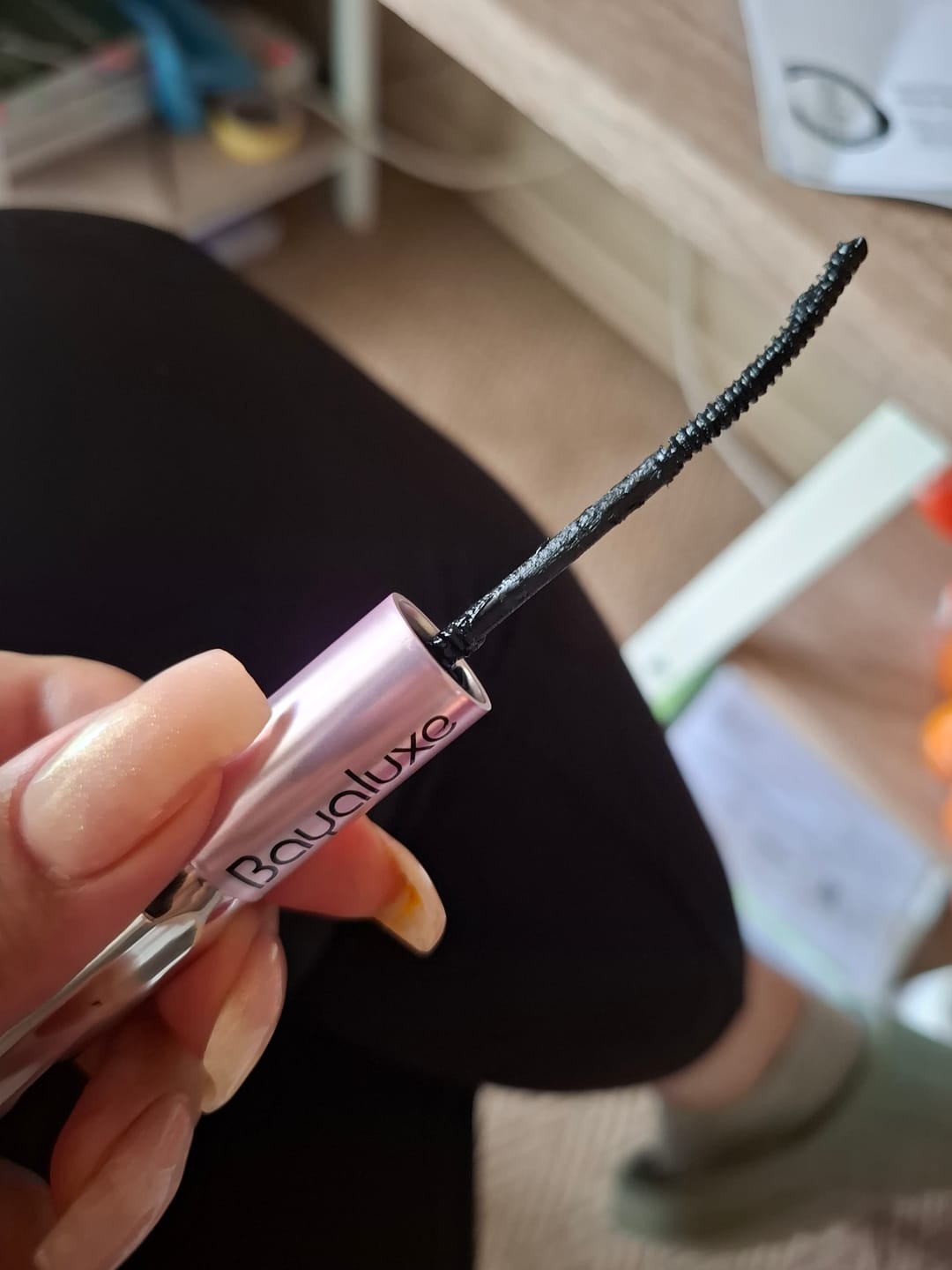Customer photo review of 3 IN 1 Lash Bond & Seal (Black Bond)