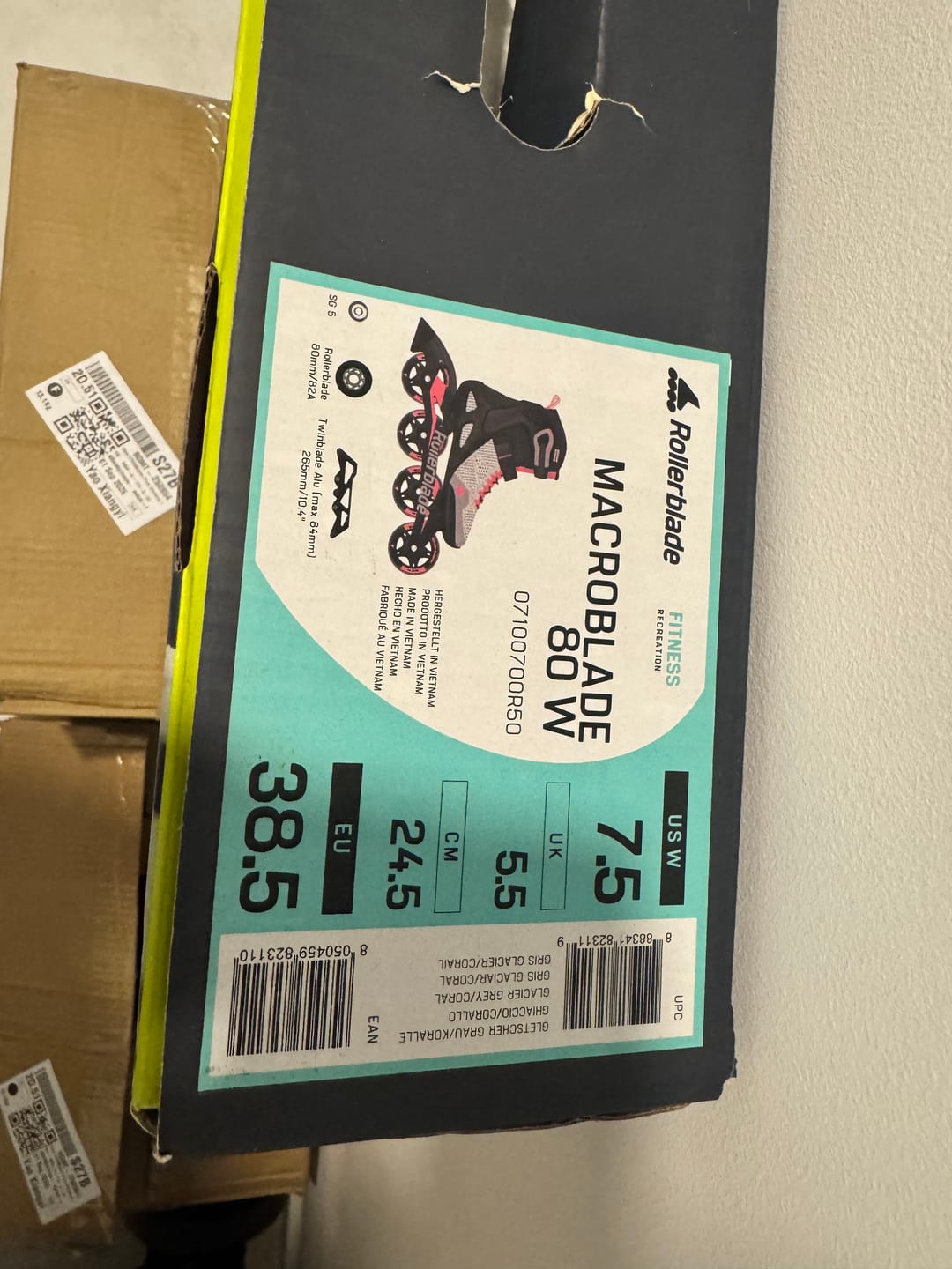 Customer photo review of 🔥🔥🔥Rollerblade Macroblade 80 Glacier Women Skates