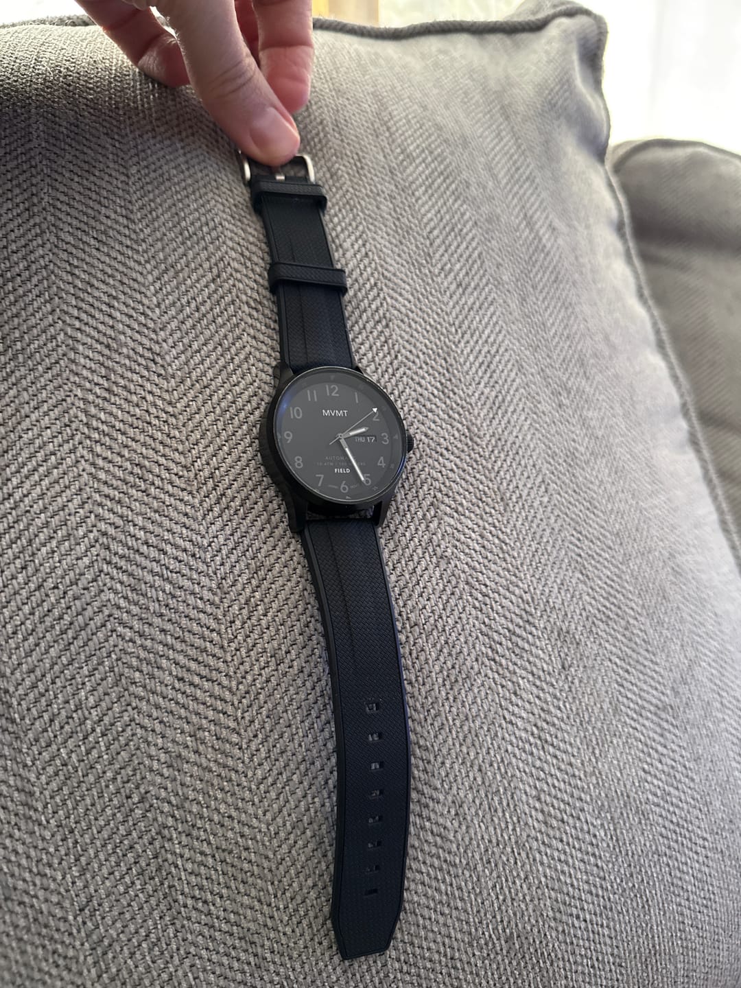 Customer photo review of Shark Skin Rubber - Black