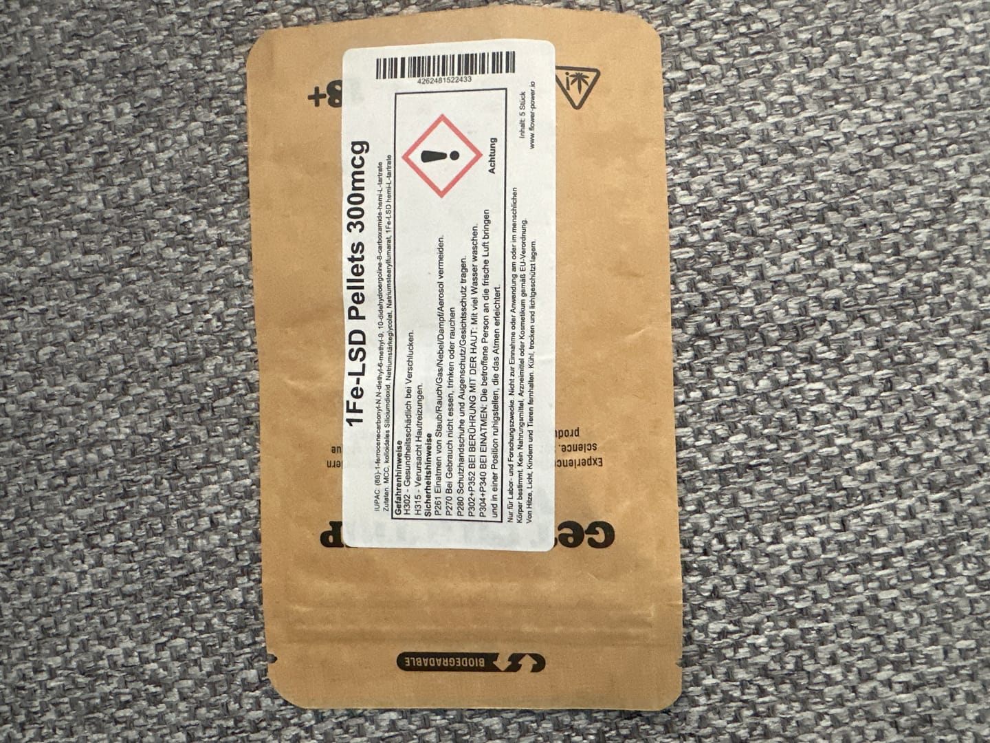 Customer photo review of 1Fe-LSD Pellets