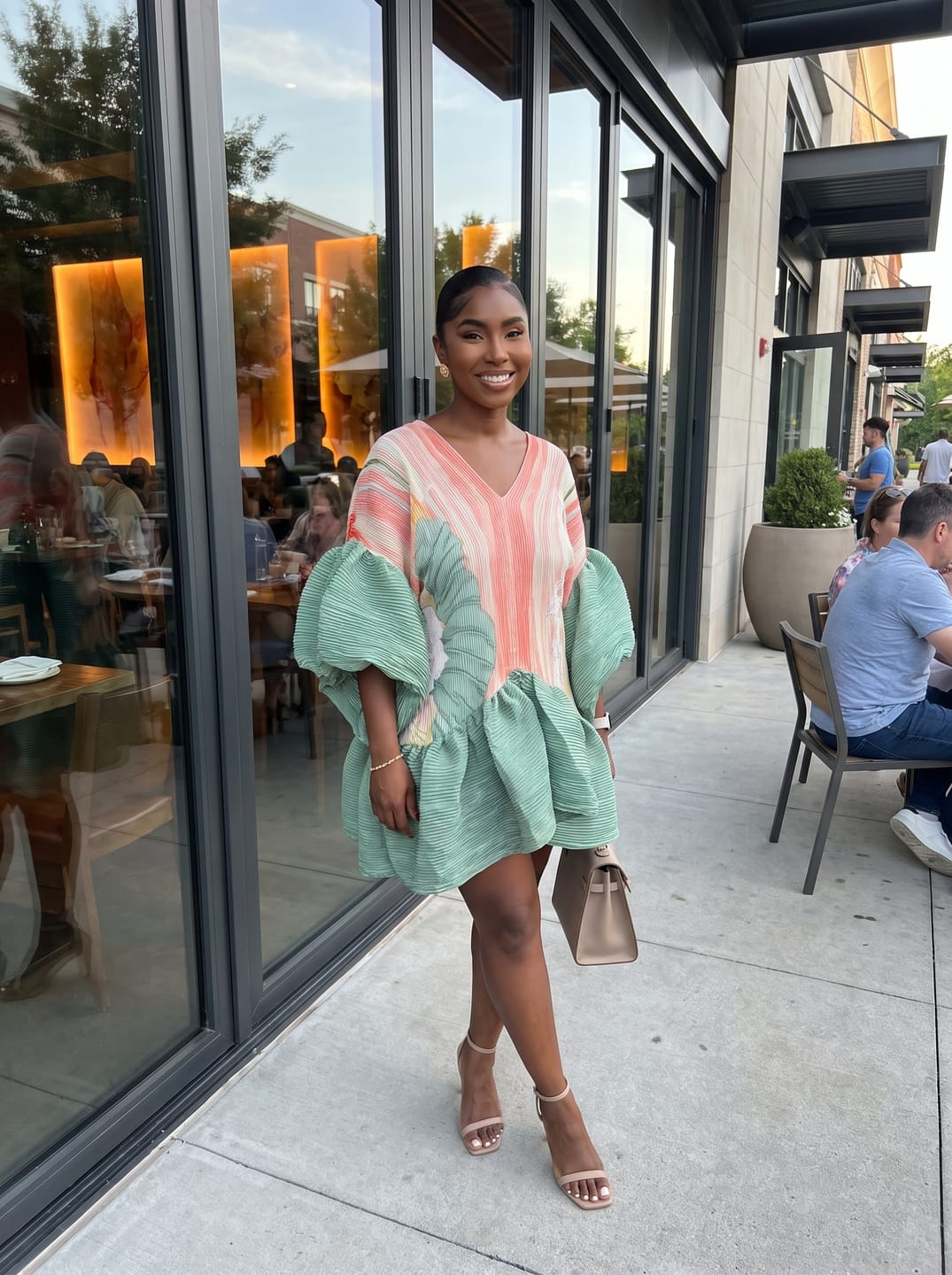 Customer photo review of Sade Mini Dress