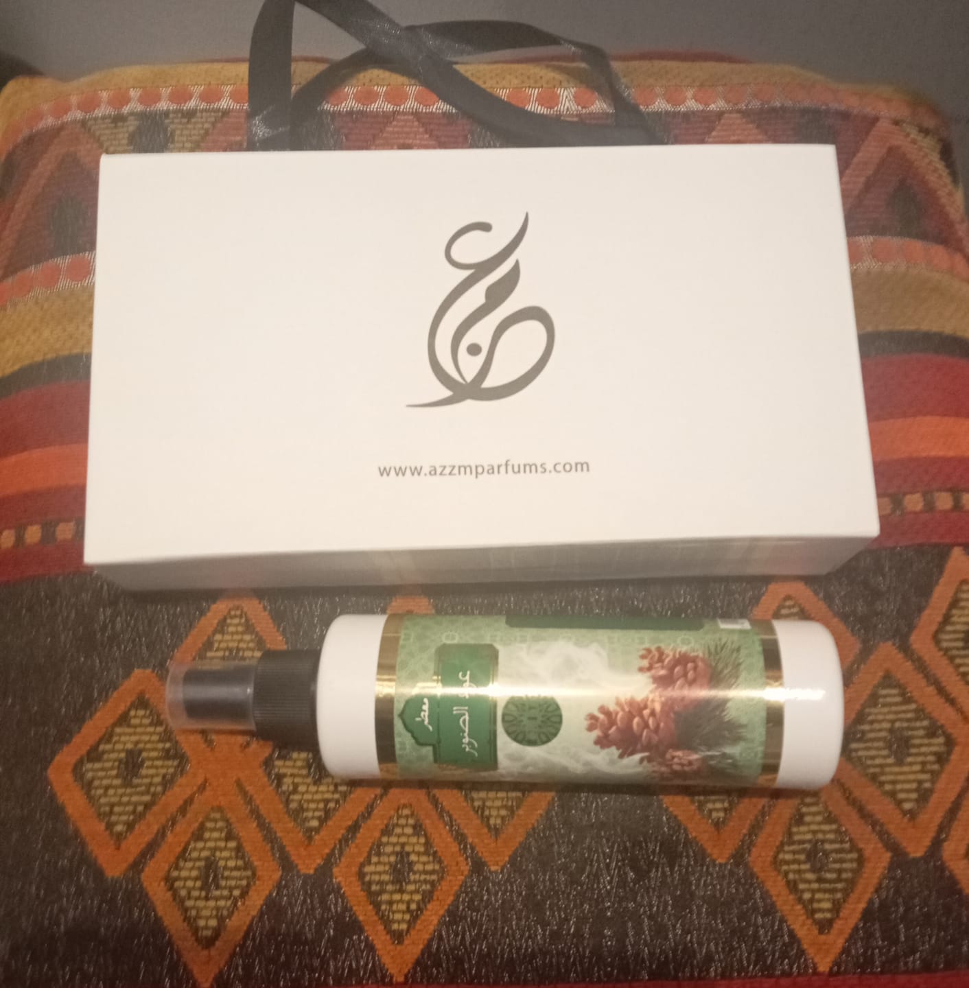 Customer photo review of Pack AZZM – 3 PARFUMS AU CHOIX