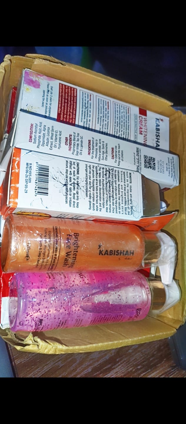 Customer photo review of Mela Care Advanced Brightening Cream Double Pack Bundle