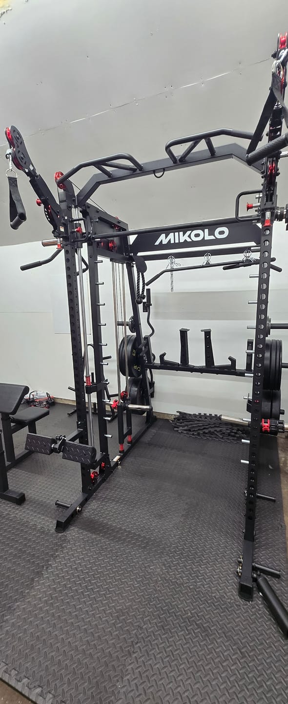 Customer photo review of M4-2.0 Ultra All-In-One Functional Home Gym Smith Machine (UPGRADED)