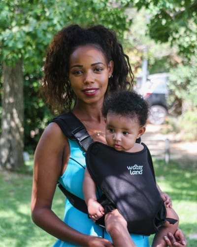 Customer photo review of WaterLand Baby Carrier