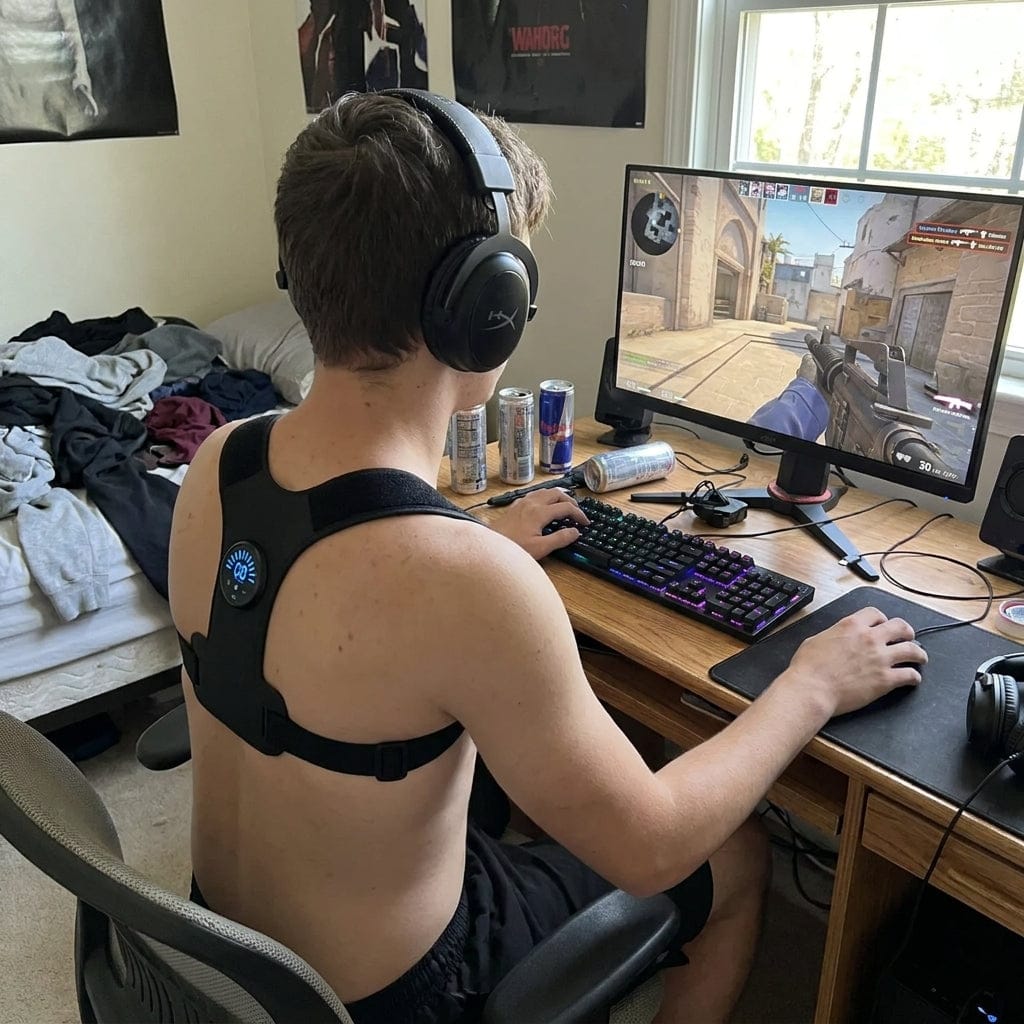 Customer photo review of Kestro - EMS Back & Shoulder Posture Trainer