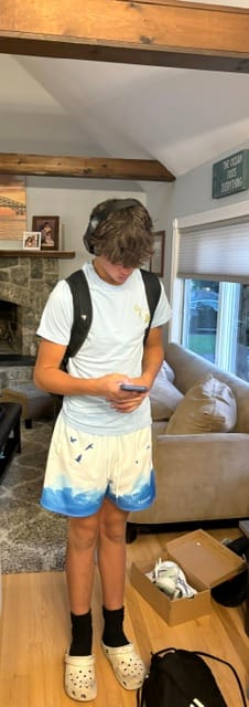 Customer photo review of 141 The Block Party Shorts