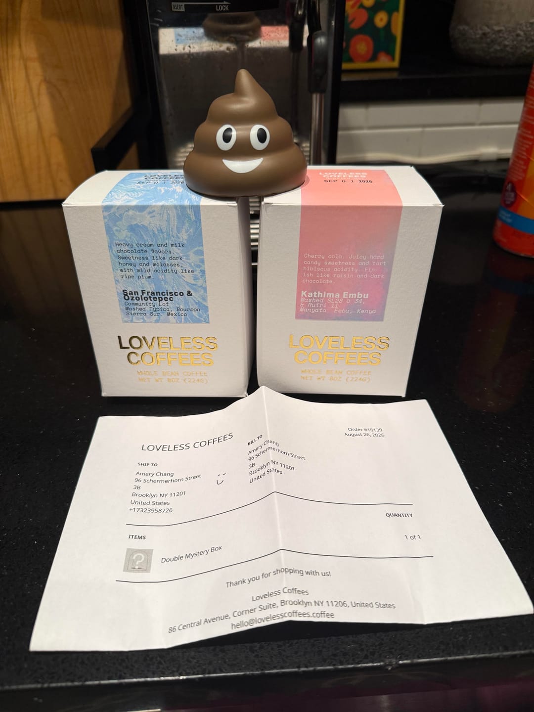 Customer photo review of Double Mystery Box