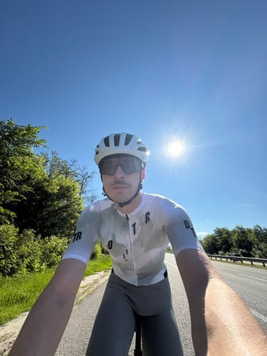 Customer photo review of Men's Terra Jersey - Urban Grey