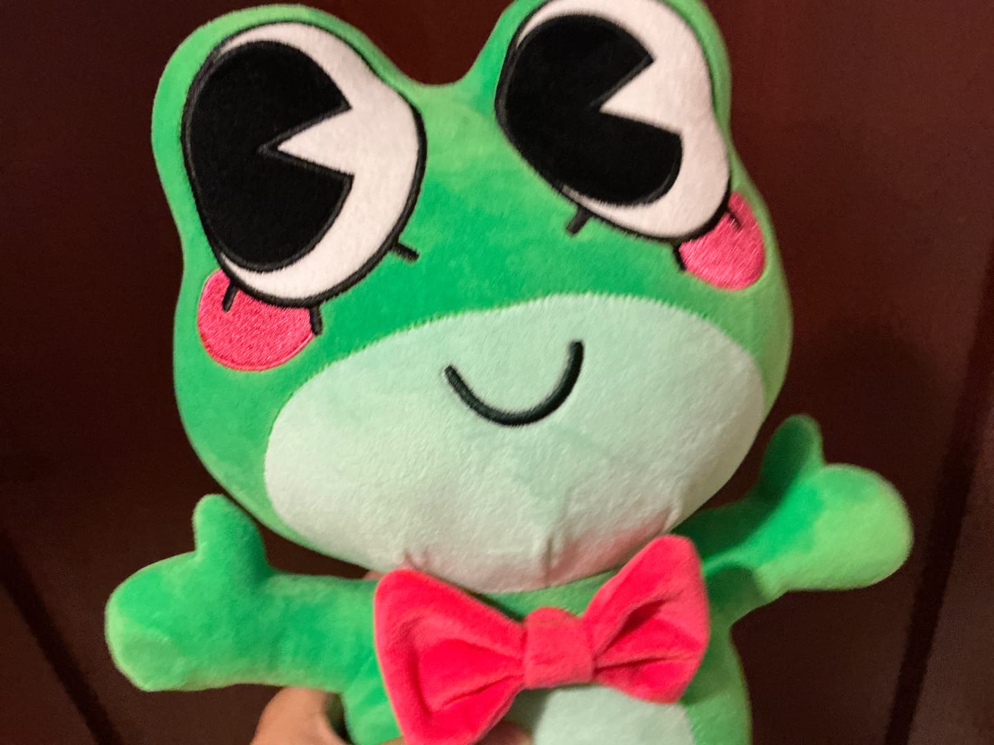 Customer photo review of Ribbit Plush