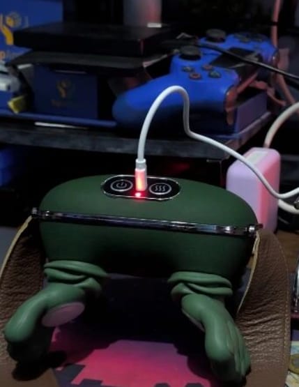 Customer photo review of Zavelix™ Dual-Use Red Light & Deep-Kneading Massager for People & Pets