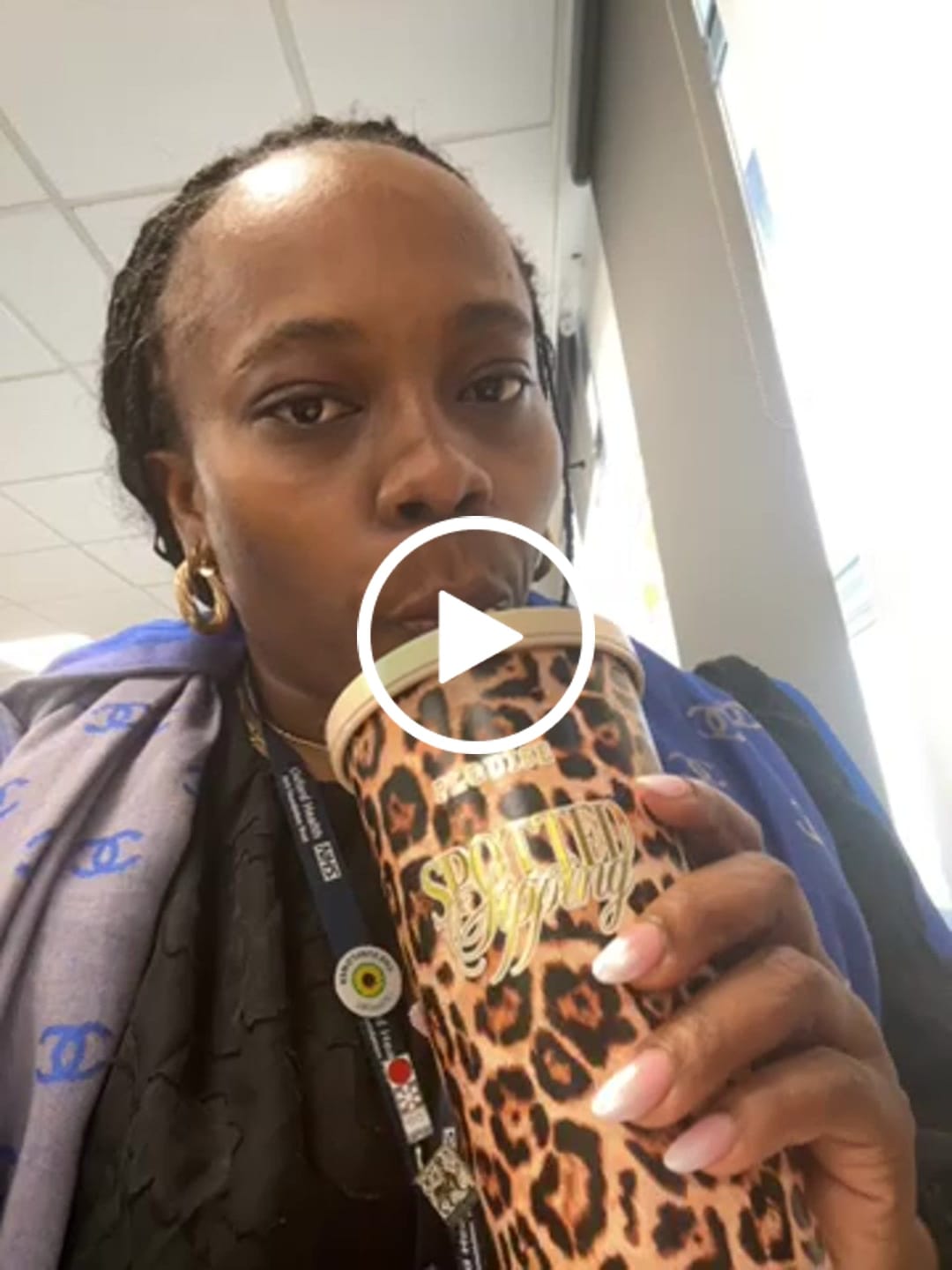 Customer video review of Cheetah Spotted Sipping 600ml Stainless Steel Tumbler Cup