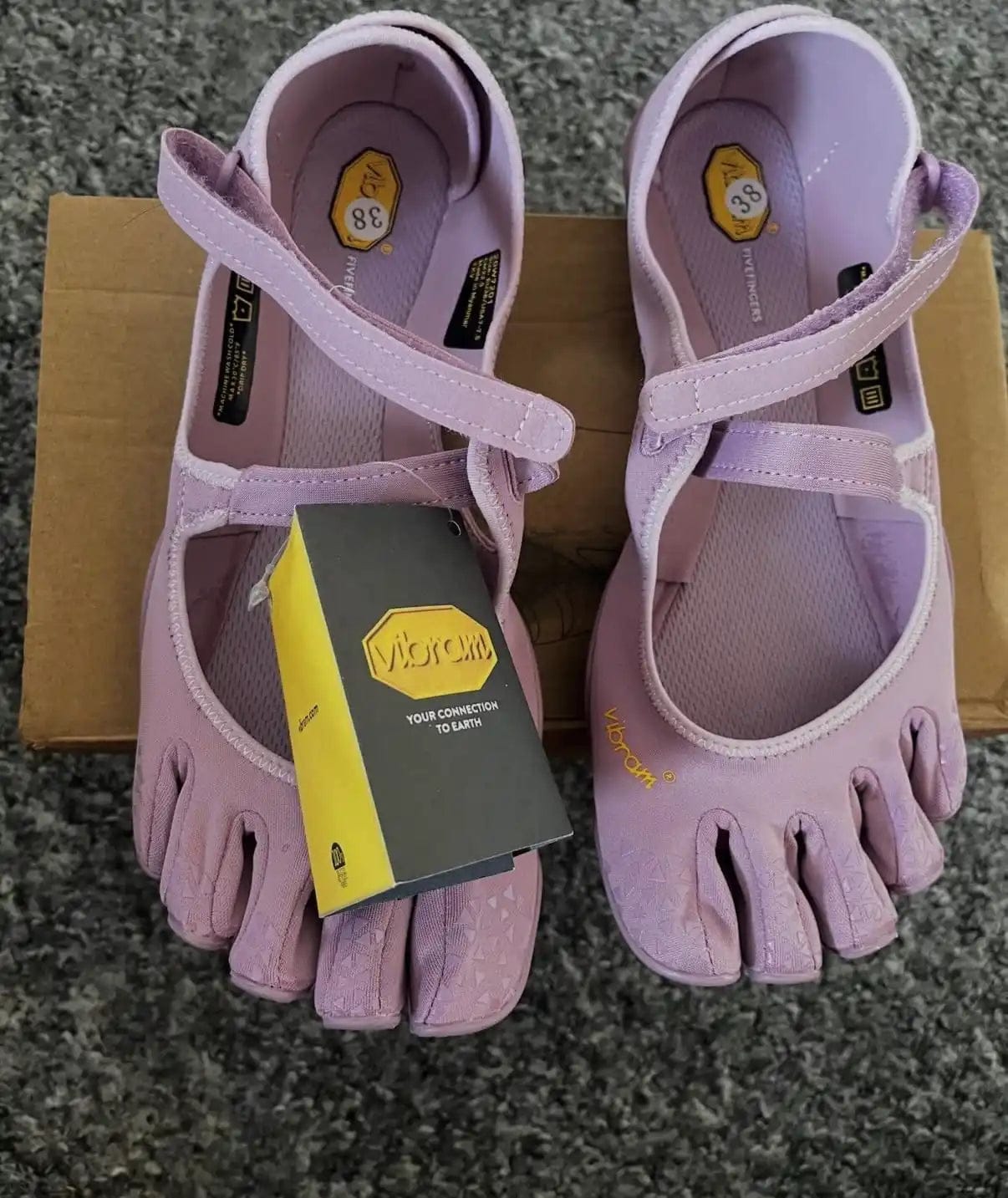 Customer photo review of FiveF Toe Shoes
