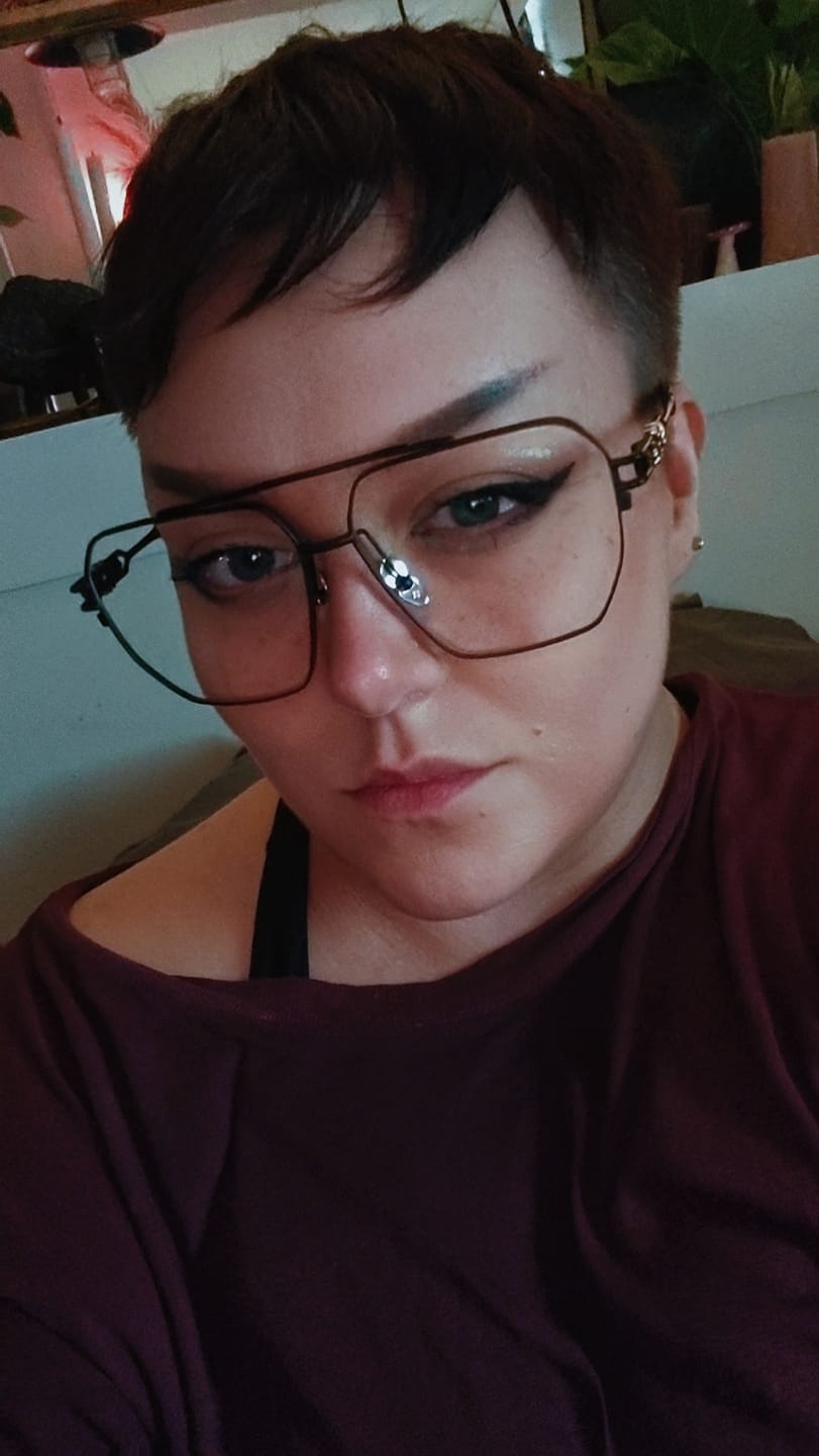 Customer photo review of Corey Eyeglasses