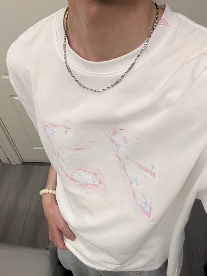 Customer photo review of Mobius Link Necklace