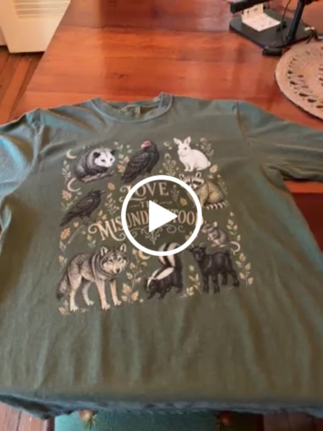 Customer video review of The Greatest Loss Tin Woodman Long Sleeve