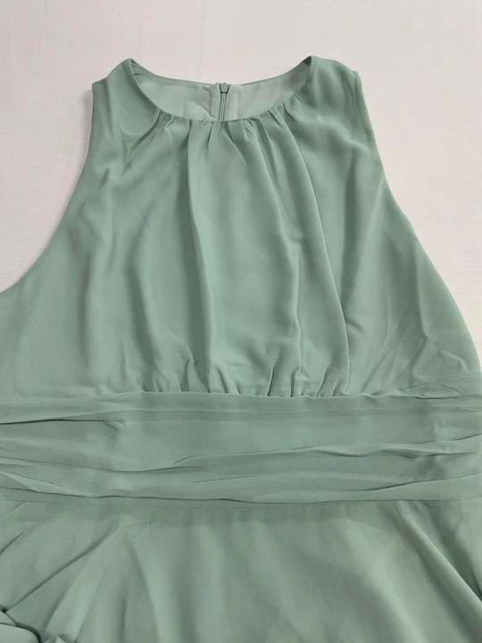 Customer photo review of Chiffon 3D Floral Long Sleeves Dress