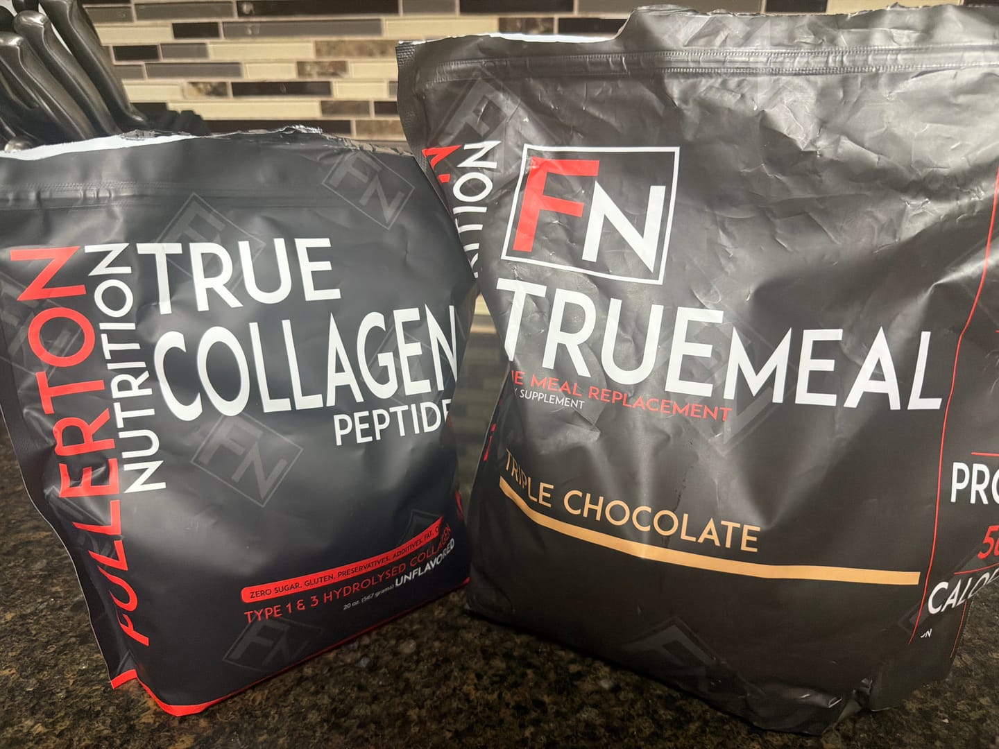 Customer photo review of True Meal Low Carb Meal Replacement