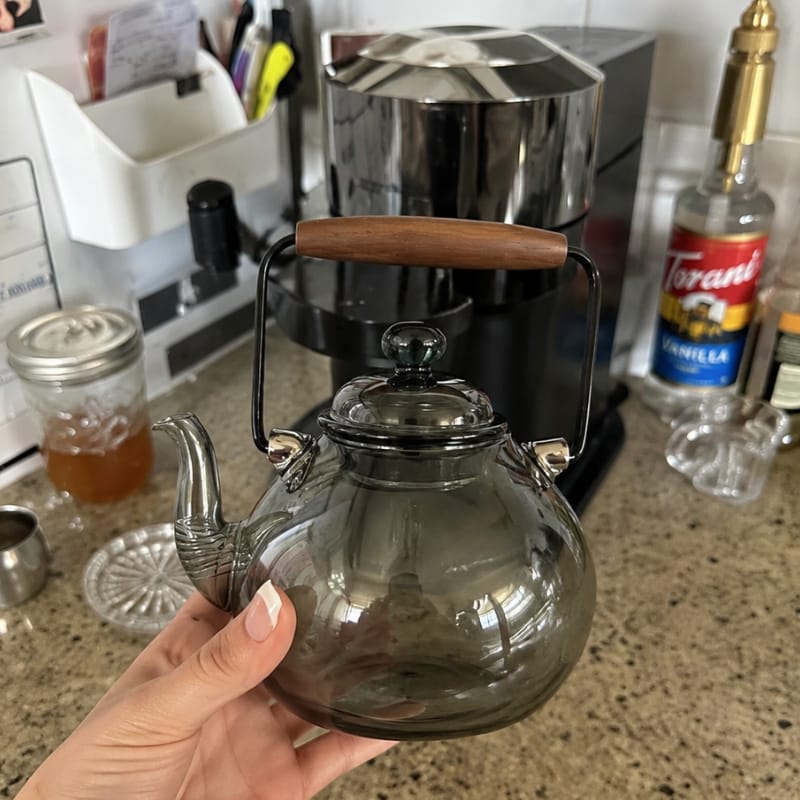 Customer photo review of Haruto Smoky Tea Kettle & Cup