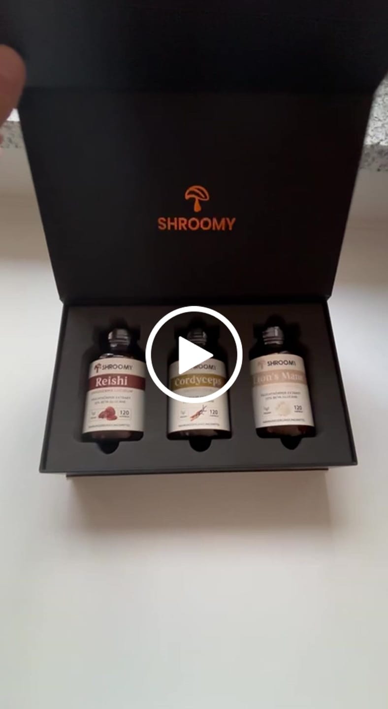 Customer video review of The SHROOMY Premium Collection