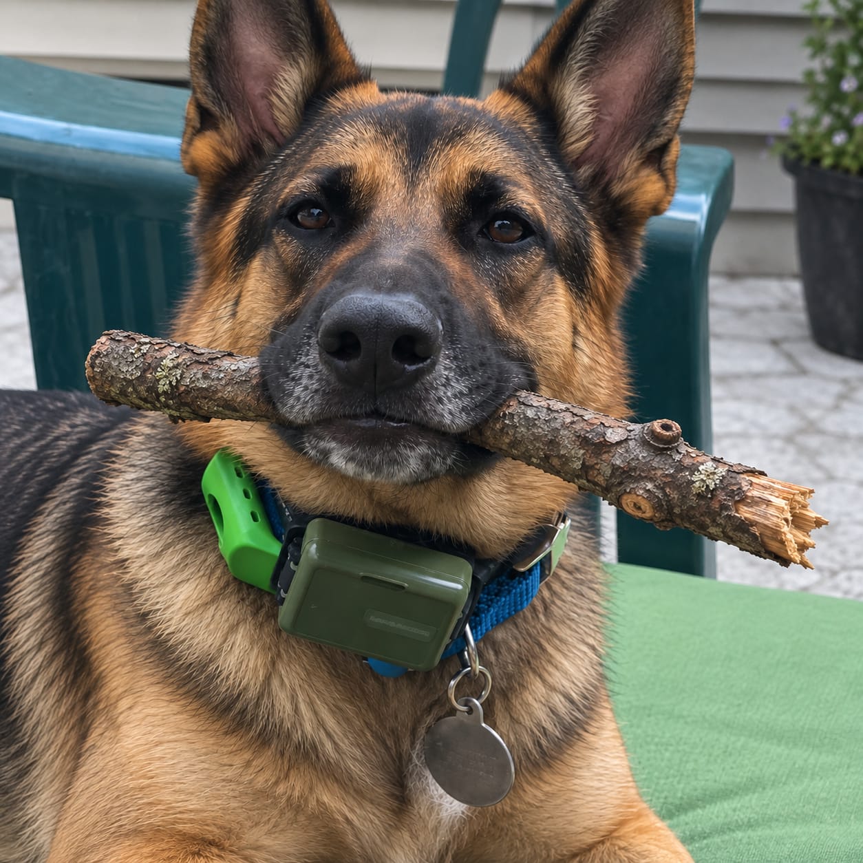 Customer photo review of PetPlix™ Colgante Antipulgas y Antigarrapatas Natural de 12 Meses