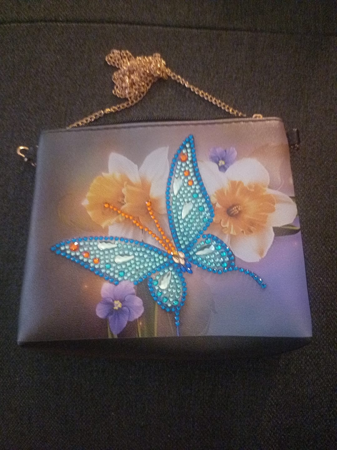 Customer photo review of Diamond Painting Schultertasche – 4 Varianten