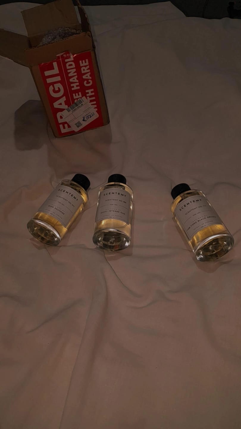 Customer photo review of Limited Time Only: Buy 1 Get 2 FREE 100ml Perfume Bundle