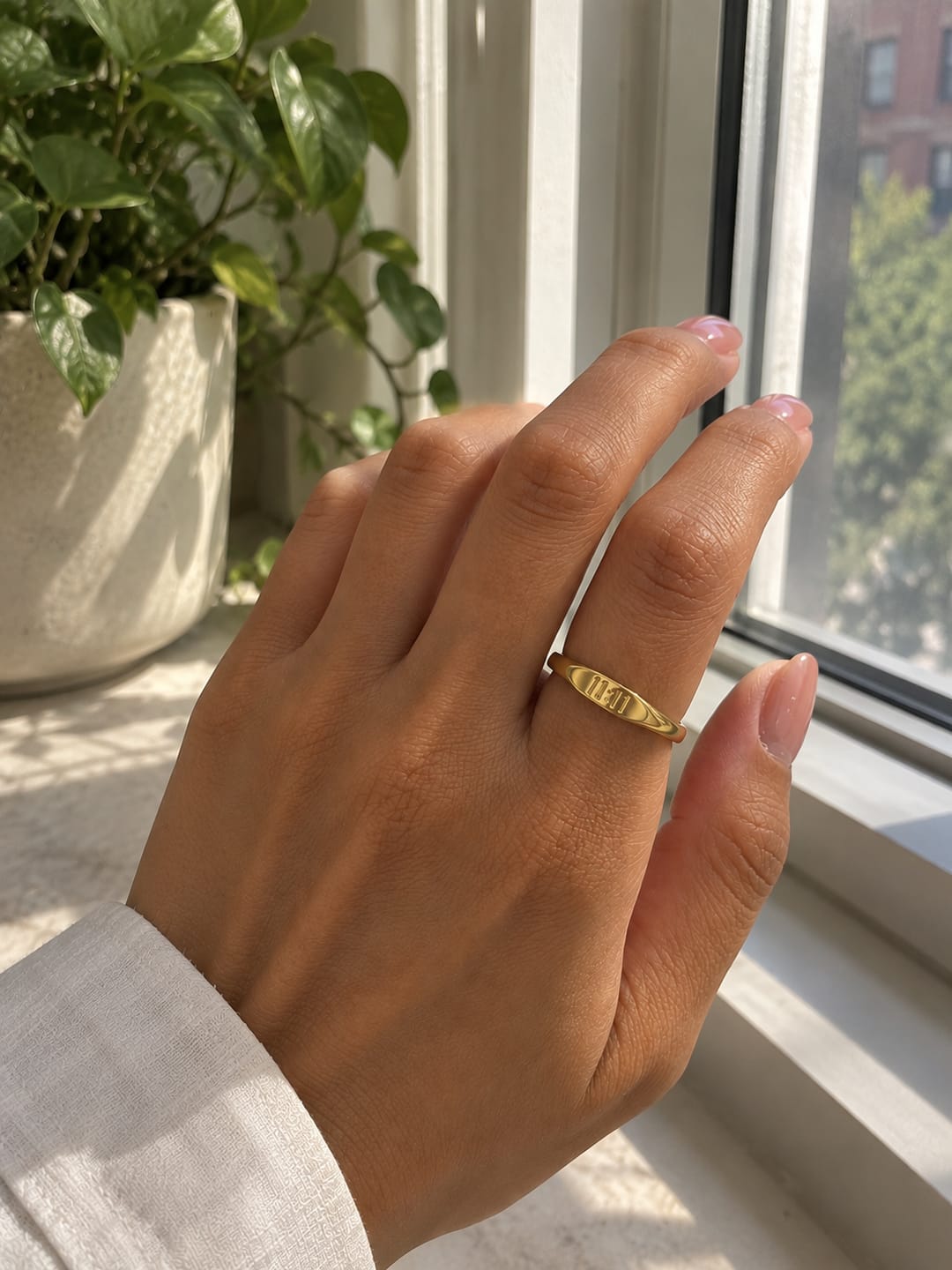 Customer photo review of 11:11 Gold Ring