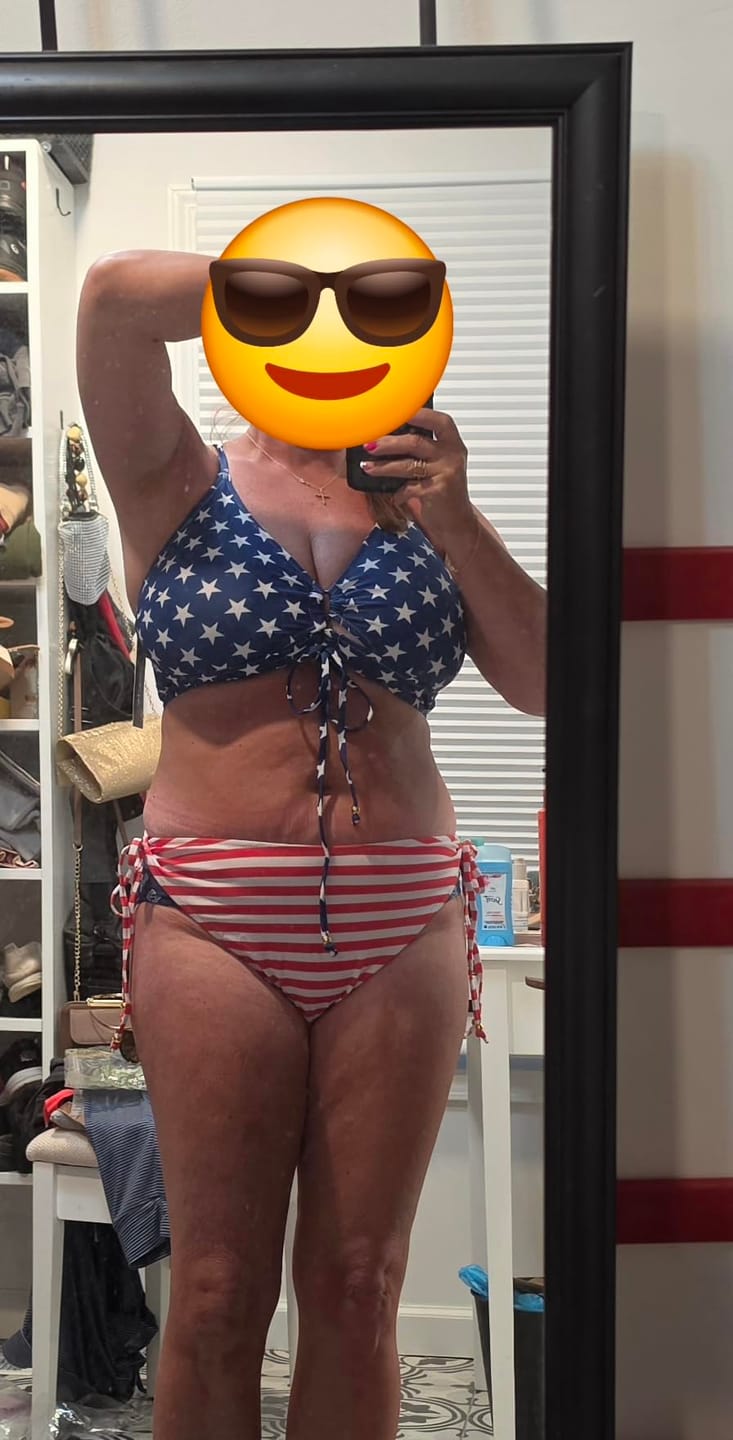 Customer photo review of Emoswim - Womens Bikini Sets Two Piece Swimsuit 2026 Curvy Cutout String Bathing Suit