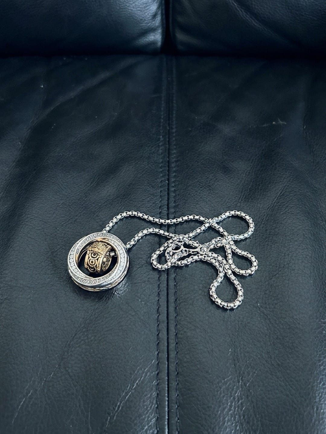 Customer photo review of The Mobius Pixiu Necklace