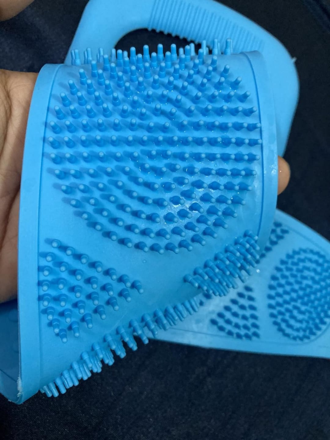 Customer photo review of SilkBrush | Silikon Körperbürste