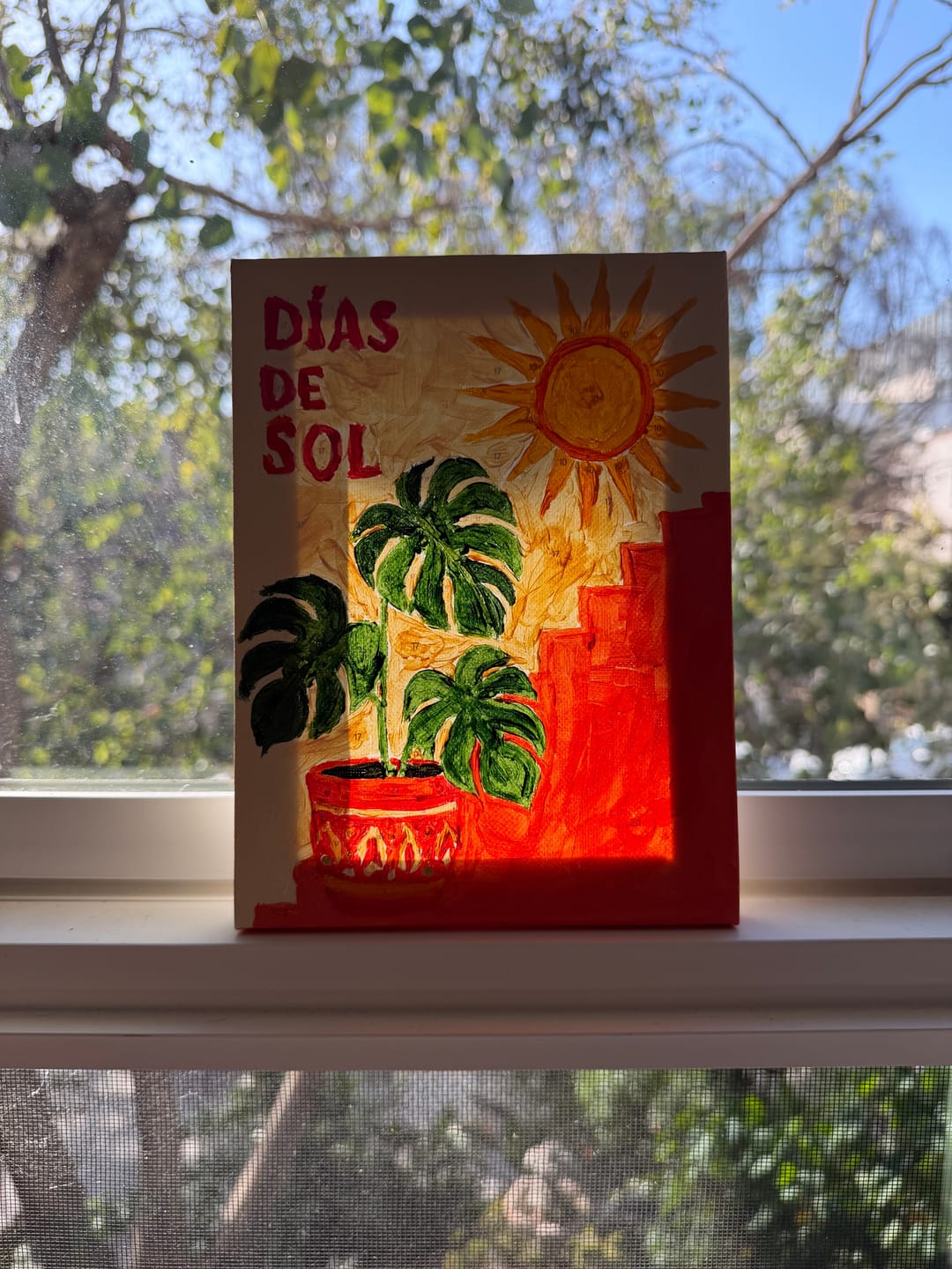 Customer photo review of 6 Mini Paintings - Días de Sol Set