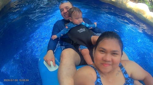Customer photo review of WaterLand Baby Carrier