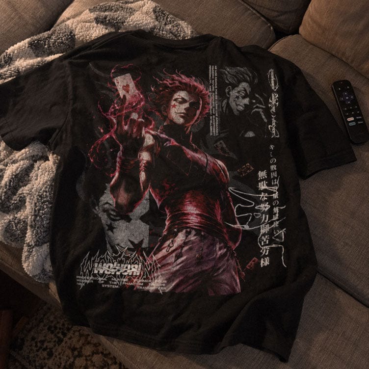Customer photo review of HxH | Hisoka Heavyweight Washed Tee