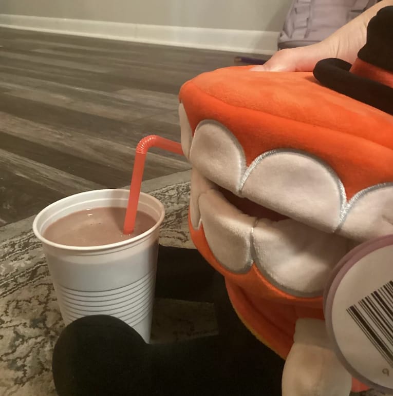 Customer photo review of Caine Plush