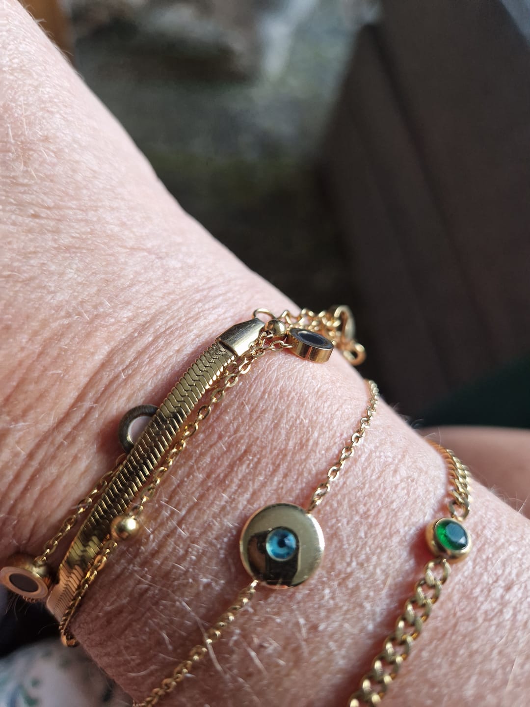 Customer photo review of Birthstone Bracelet