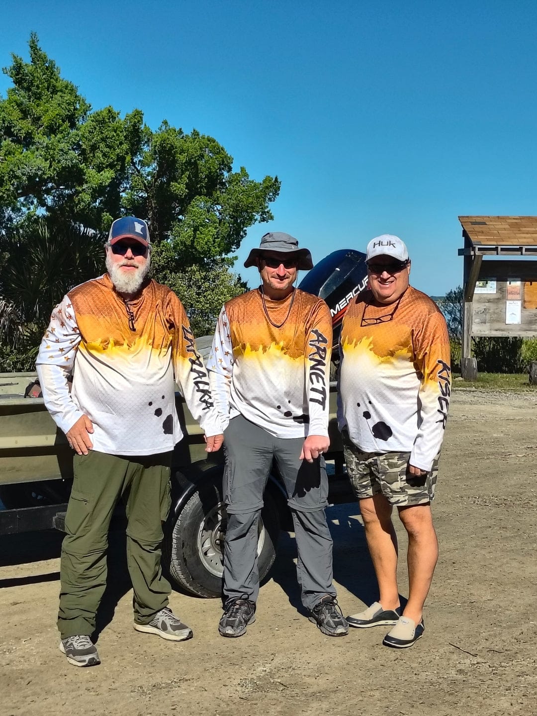 Customer photo review of Vintage Halloween Fishing Shirt, Halloween Trout T-Shirt