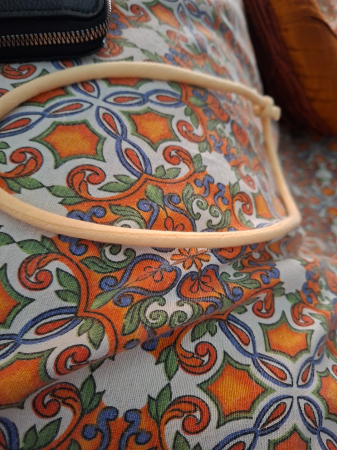 Customer photo review of CORDONCINO LINO GIALLO